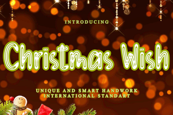 Christmas Wish Font: A Festive Touch for Your Design Projects