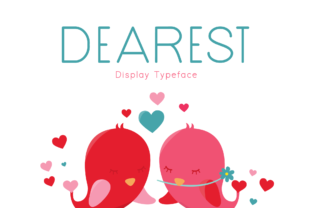 Dearest Display Font for Creative Projects
