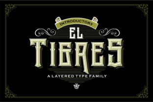 El Tigres: A Timeless Display Font for Bold Design Statements