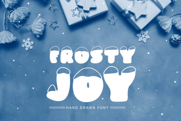 Frosty Joy: A Winter-Inspired Font for Creative Expression