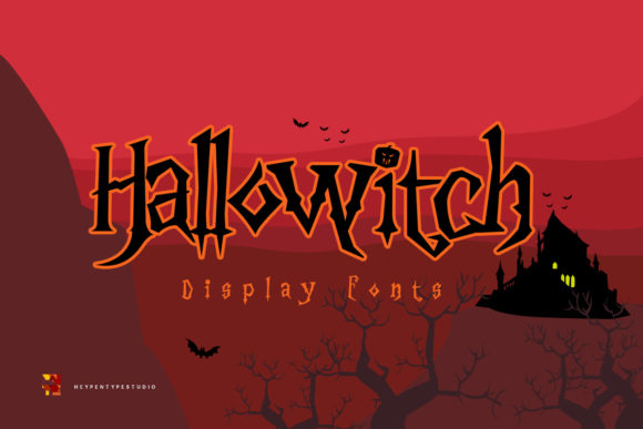 Hallowitch: A Spooky Font That Elevates Halloween Creations