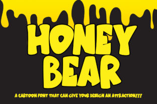 Honey Bear: A Playful Font That Elevates Design with Charm and Versatility