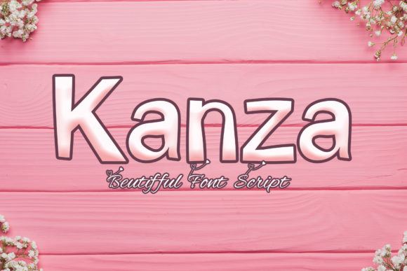 Kanza: A Simple and Bold Display Font for Strategic Design