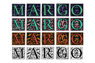 Margo: A Playful and Medieval-Inspired Font for Modern Design