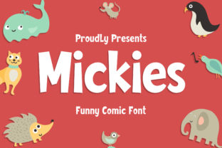 Mickies: A Playful Font for Creative and Educational Projects