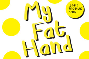 My Fat Hand: A Playful Font with Big Impact