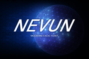 Nevun: A Modern Display Font with Traditional Roots