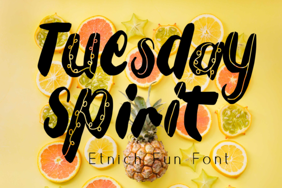 Tuesday Spirit Font for Creative Projects